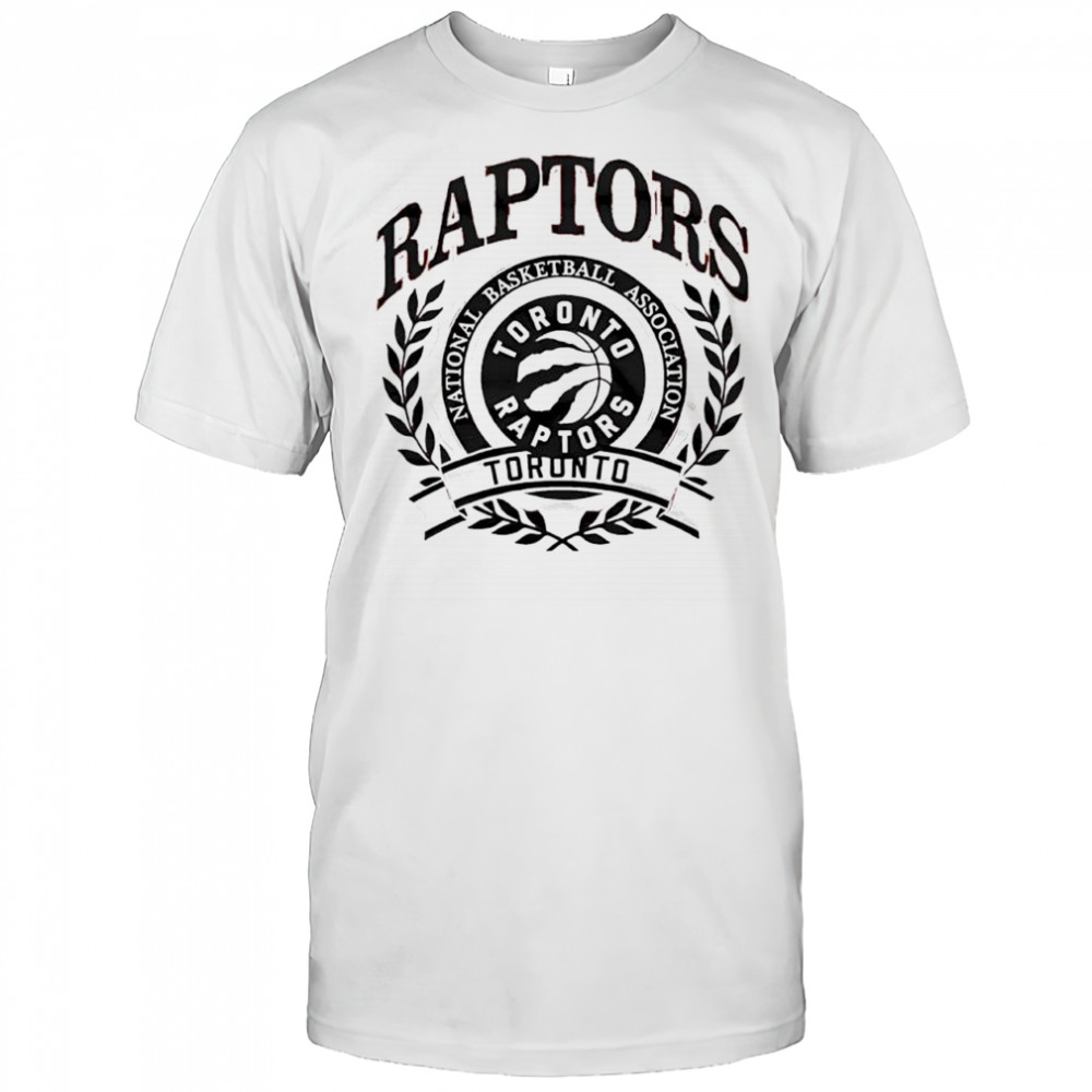 Naional basketball association Toronto Raptors Crest logo shirt
