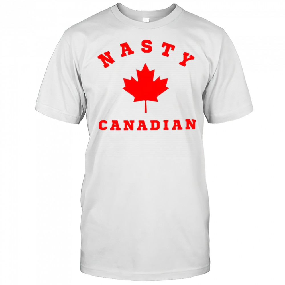Nasty Canadians flag shirt