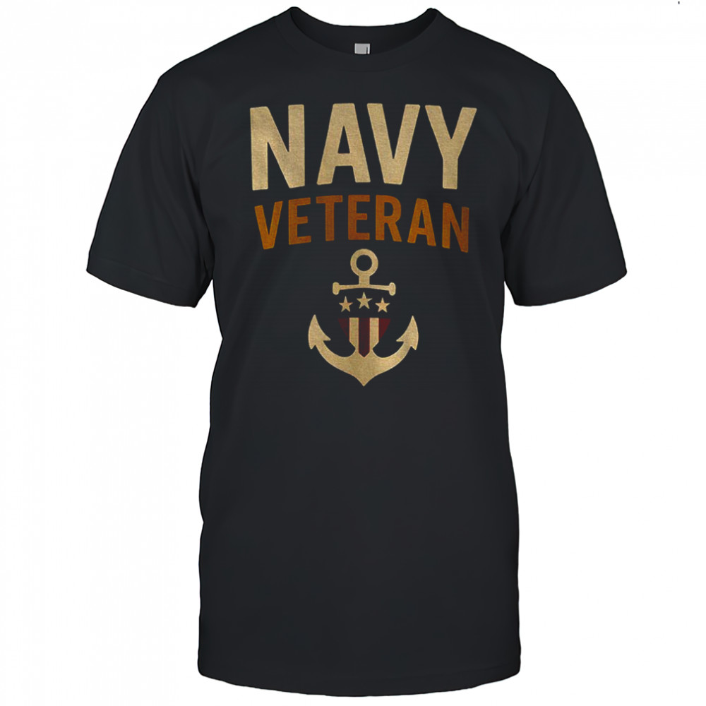 Navy Veteran Patriotic Military Pullover with Anchor US shirt