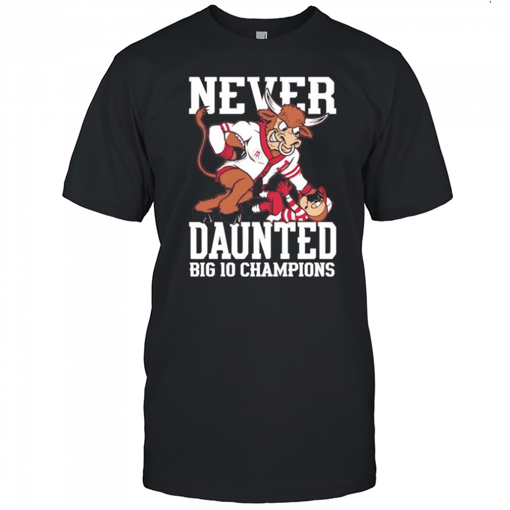 Never Daunted Hoosier the Bison Big 10 Champions shirt