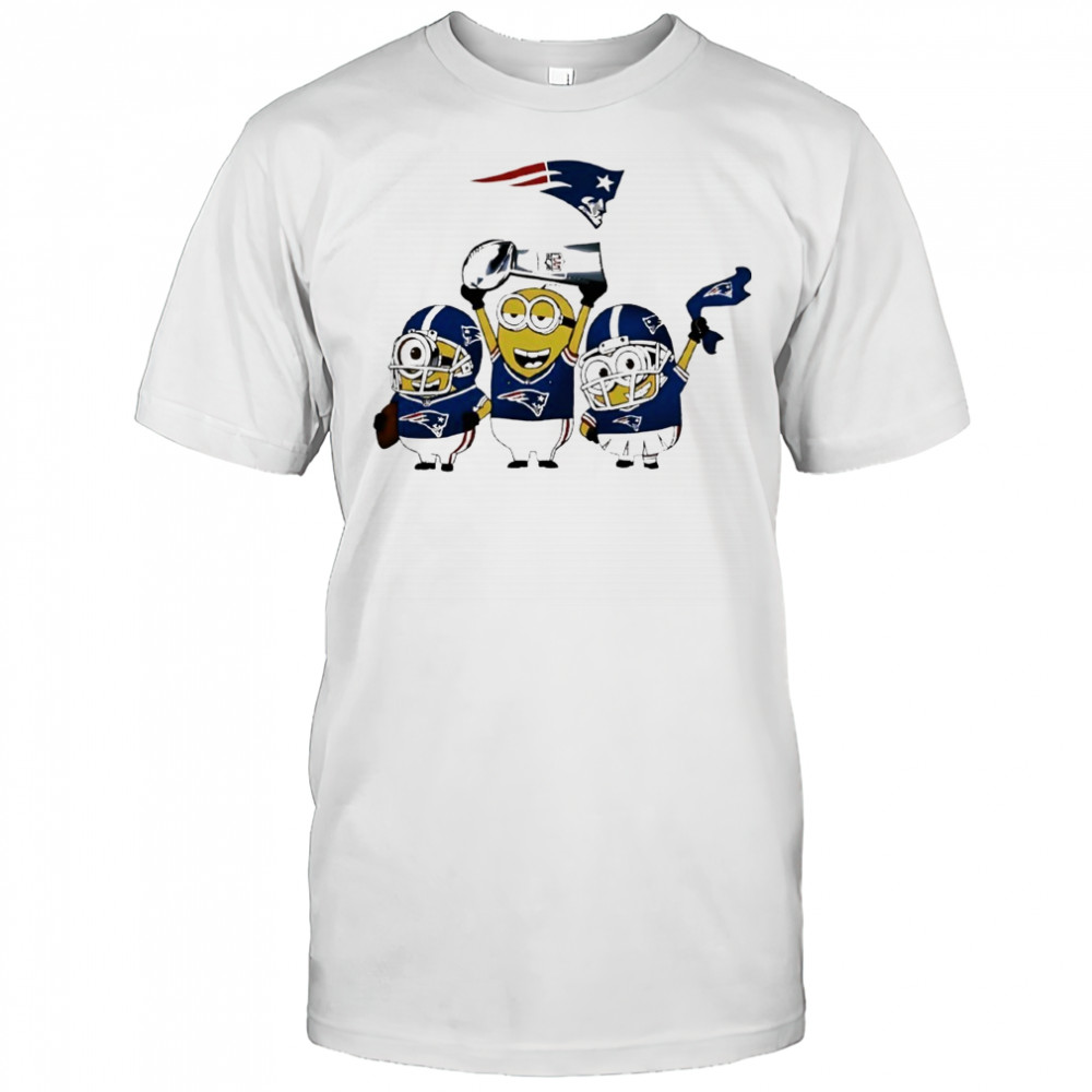 New England Patriots Minions Celebrate Football Shirt
