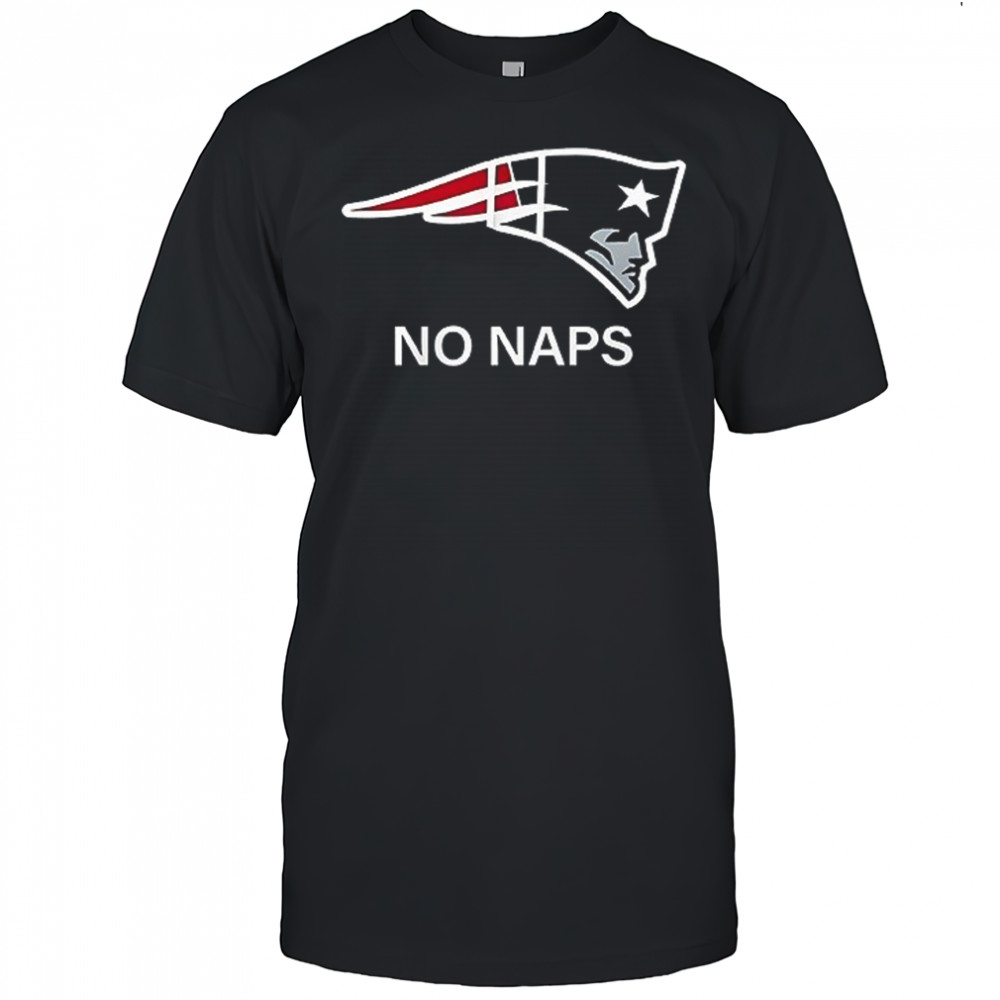 New England Patriots no Naps logo shirt