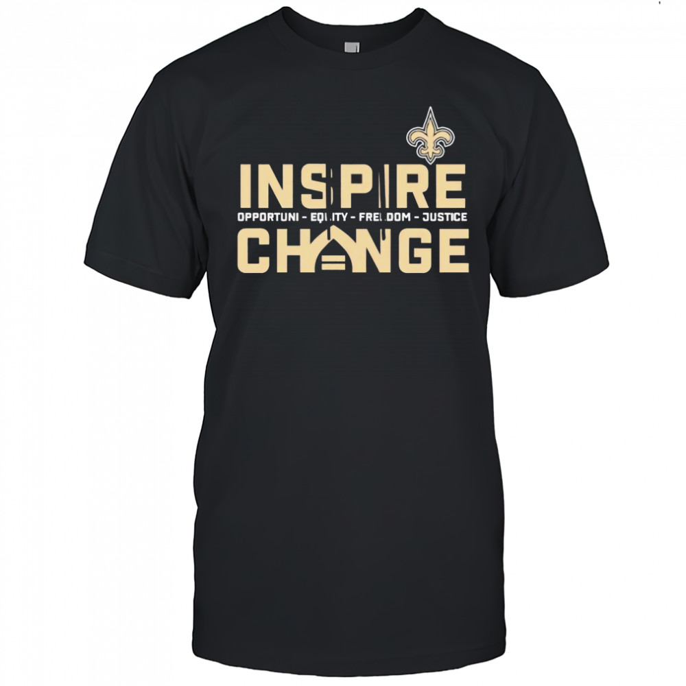 New Orleans Saints 2025 Inspire Change shirt