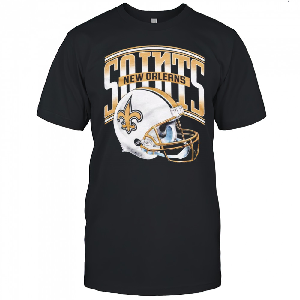 New Orleans Saints Gradient Helmet Shirt