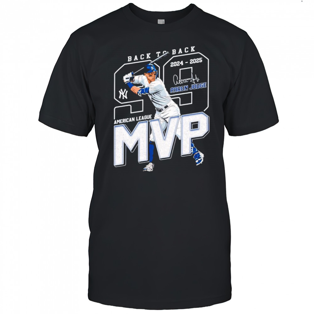 New York Yankees Aaron Judge American League MVP signature shirt