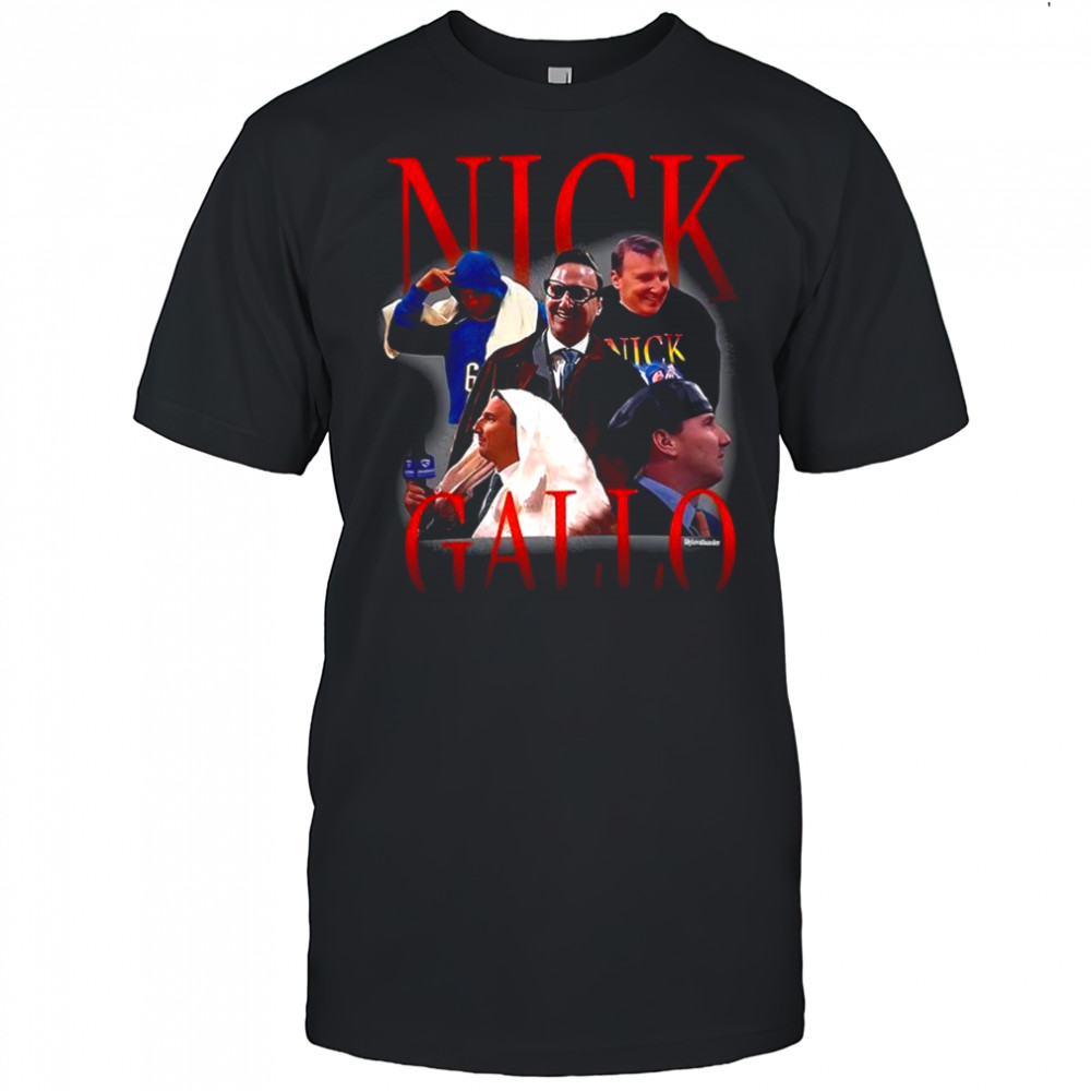 Nick Gallo graphic 2025 shirt