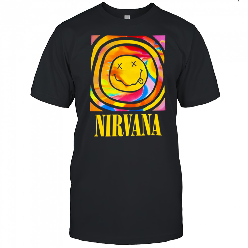 Nirvana Smiley Face Vintage Nirvana 90’S Shirt