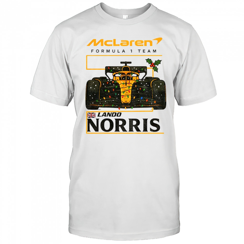 Norris Formula One McLaren Merry Christmas shirt