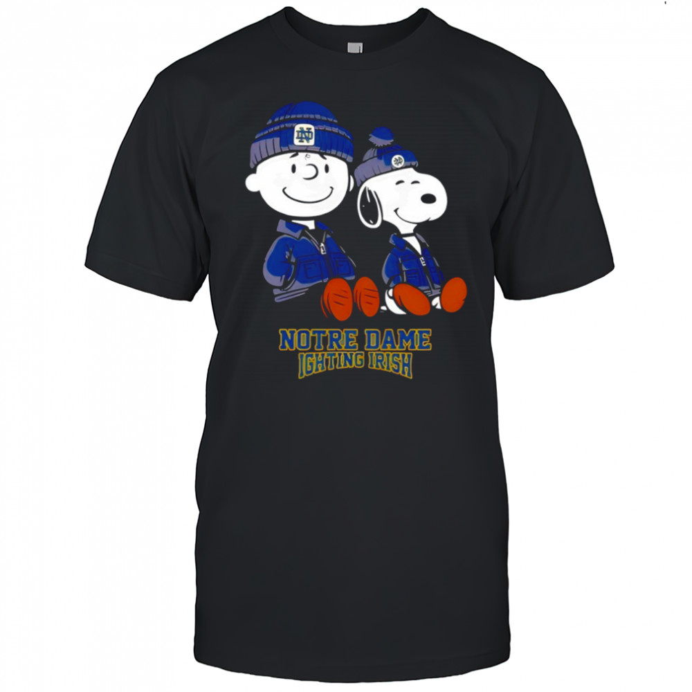 Notre Dame Fighting Irish x Snoopy and Charlie Brown shirt