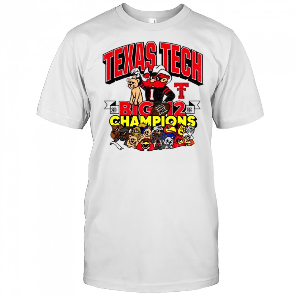 Official Texas Tech Red Raiders Big 12 Football Champions CFP shirt