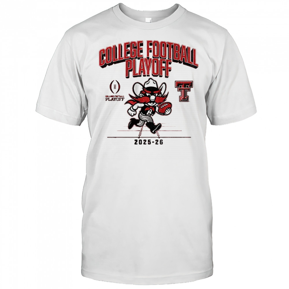 Official Texas Tech Red Raiders Football 2025 CFP Mascot shirt