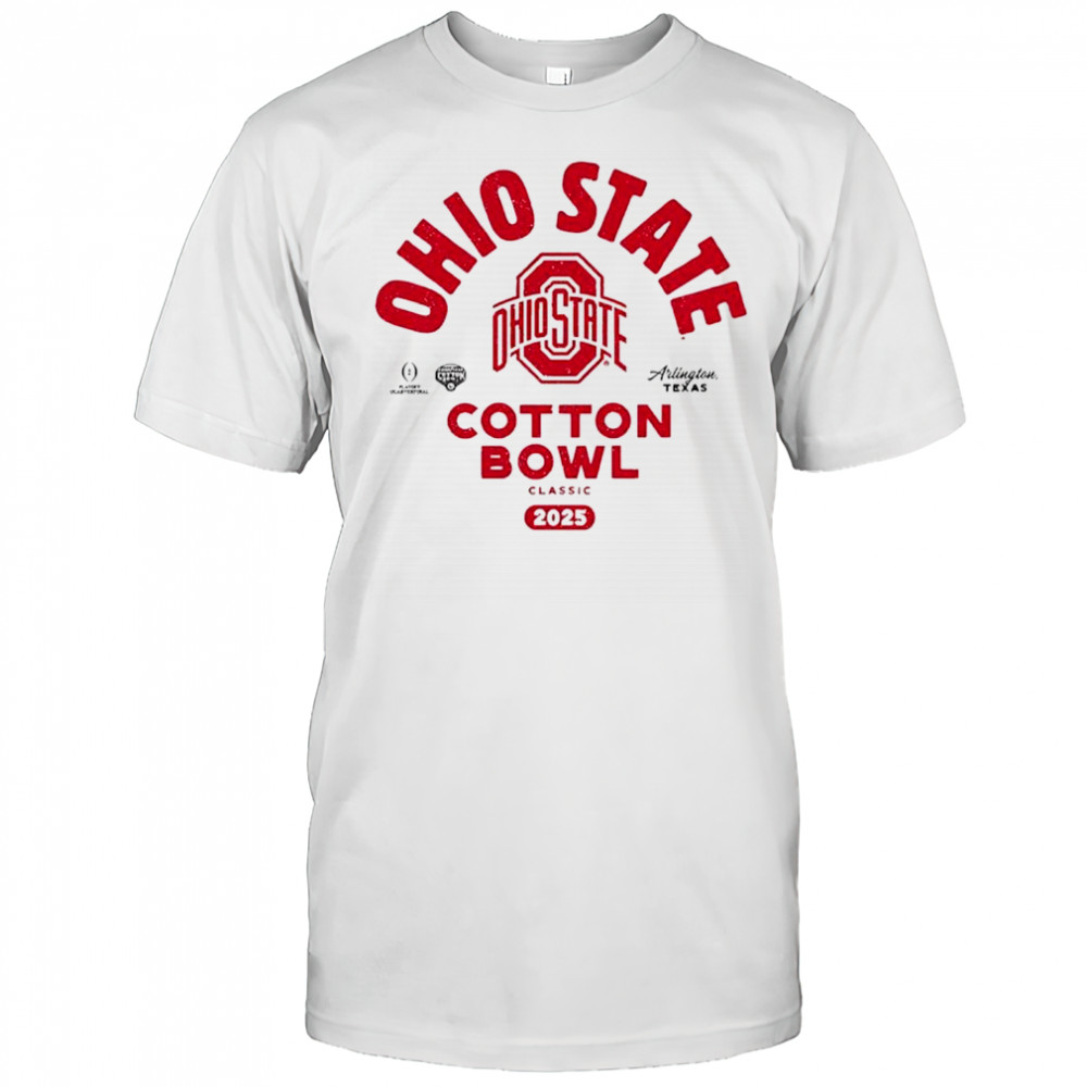 Ohio State Buckeyes NCAA CFP 2025 Cotton Bowl classic Arlington shirt
