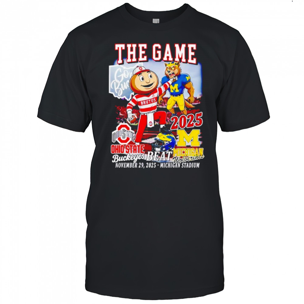 Ohio State Buckeyes The Game Beat Michigan 2025 Michigan Stadium Vintage T Shirt