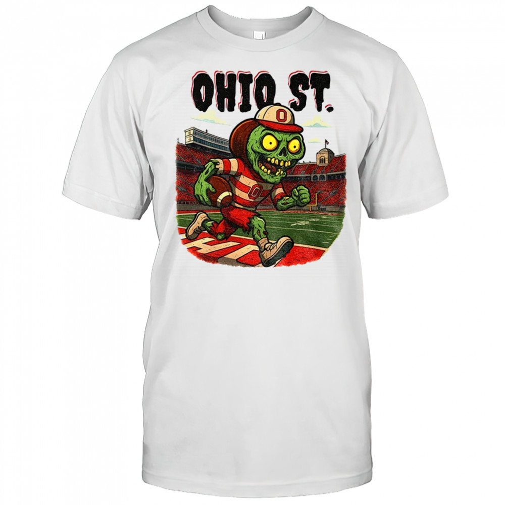 Ohio State Zombified Brutus Ohio State Buckeyes Football shirt