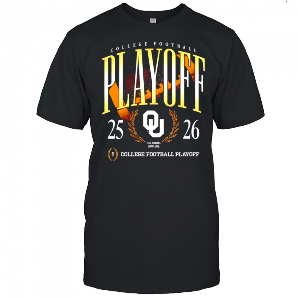 Oklahoma Sooners ’25-’26 College Football Playoff shirt