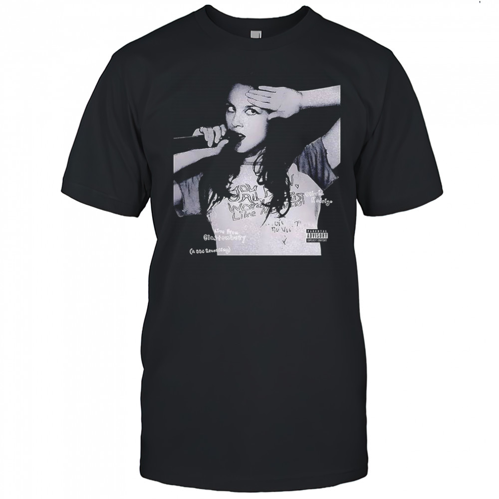 Olivia and live from Glastonbury A BBC recording vintage shirt