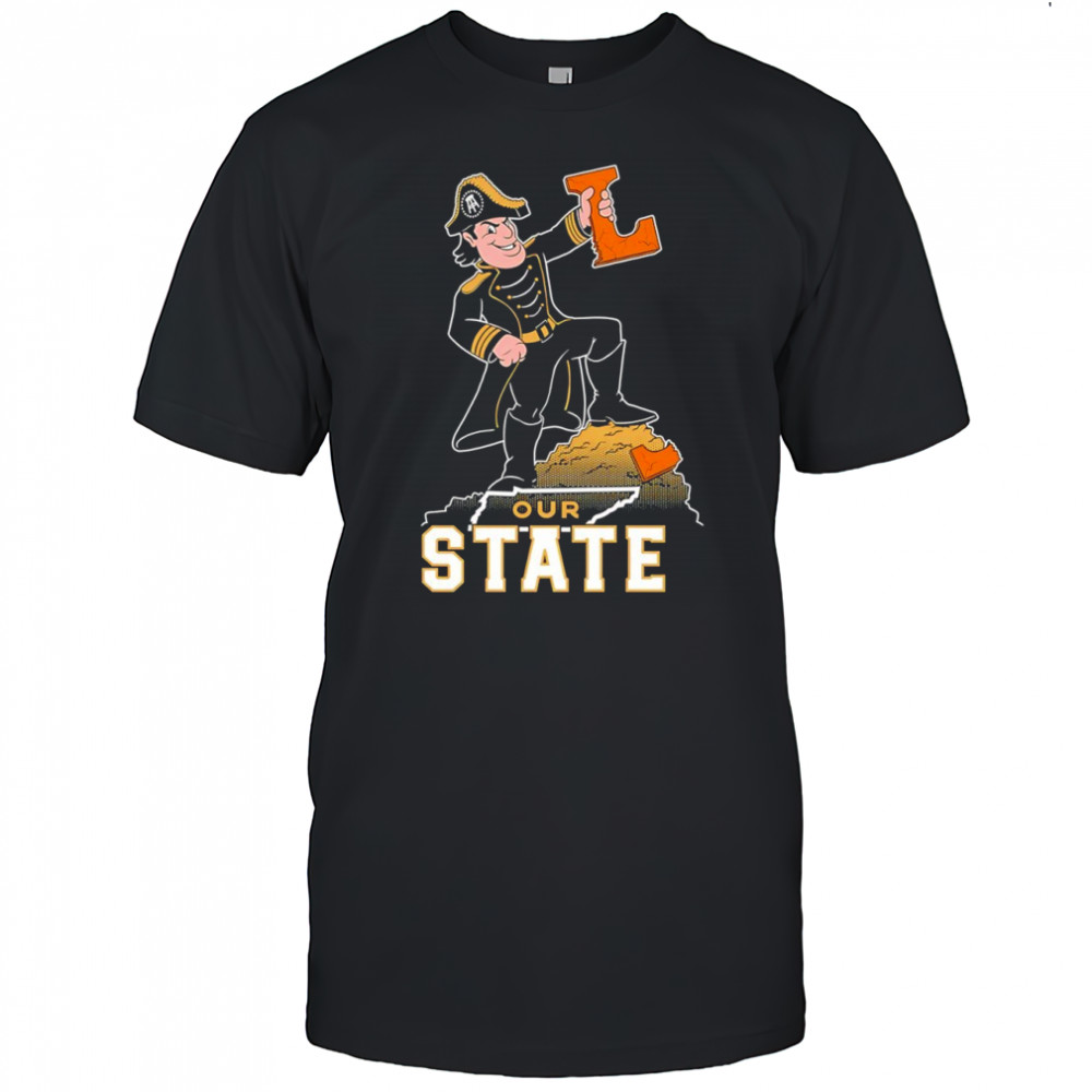 Our State TN Tennessee Vanderbilt’s mascot player shirt