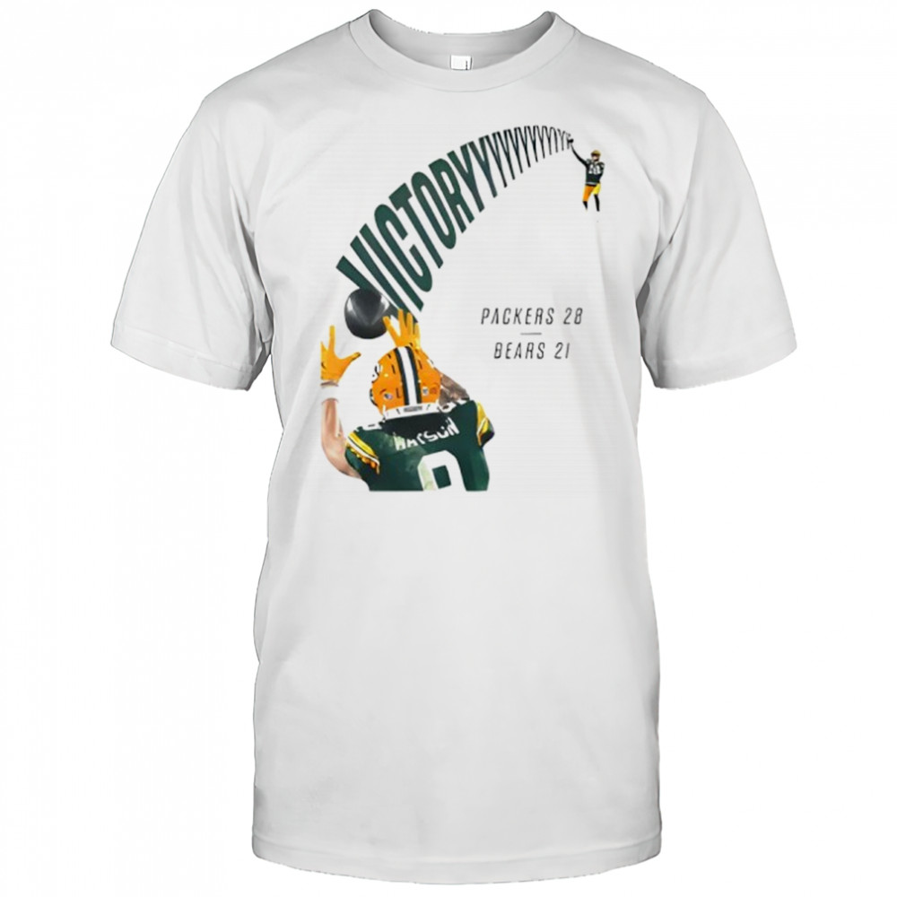 Packers Victory 28 Bears 21 Shirt