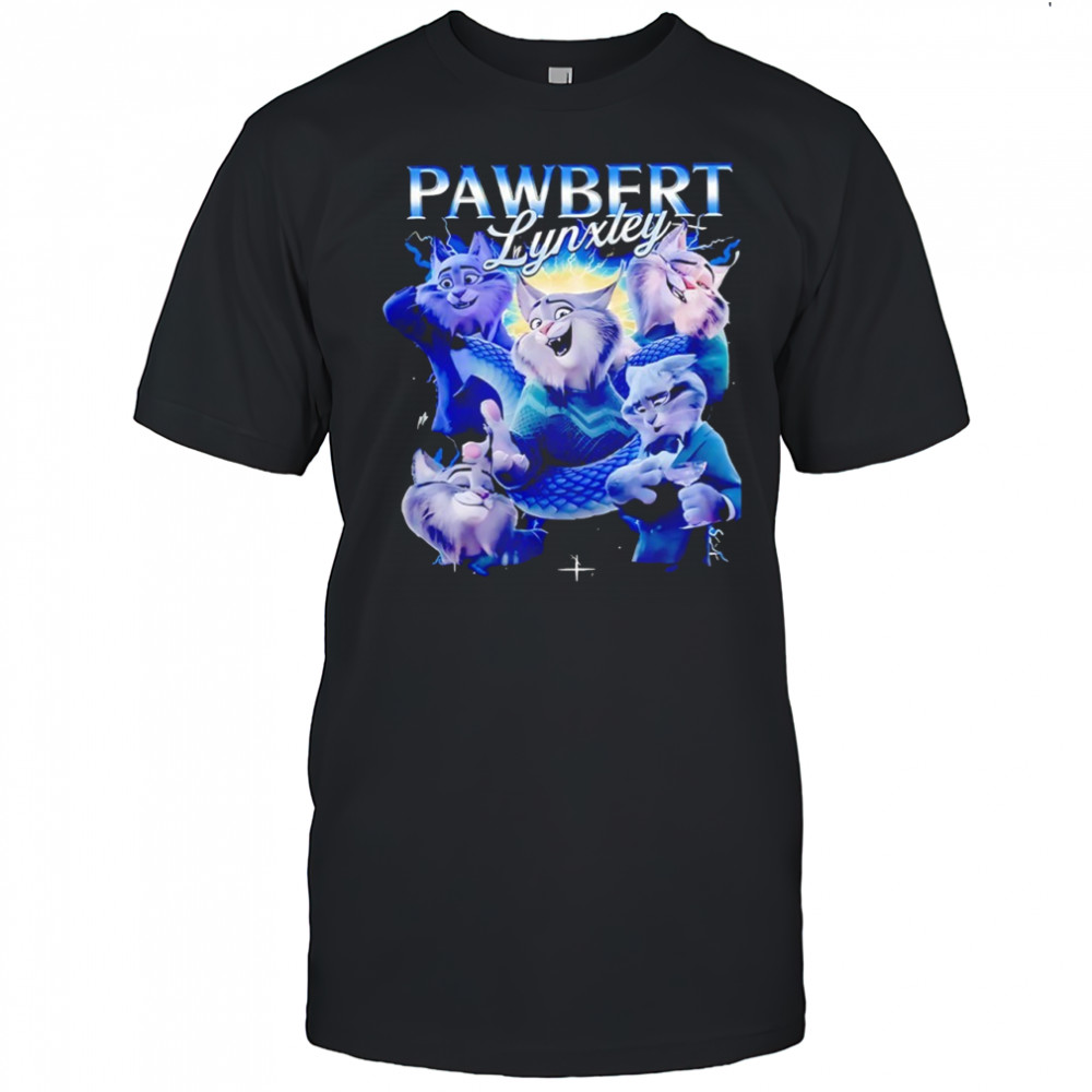 Pawbert Lynxley character Zootopia 2 shirt