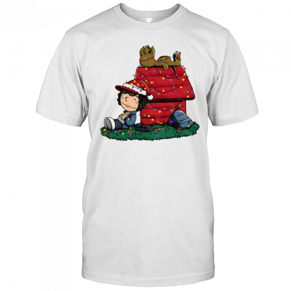 Peanuts Stranger Things Merry Christmas shirt