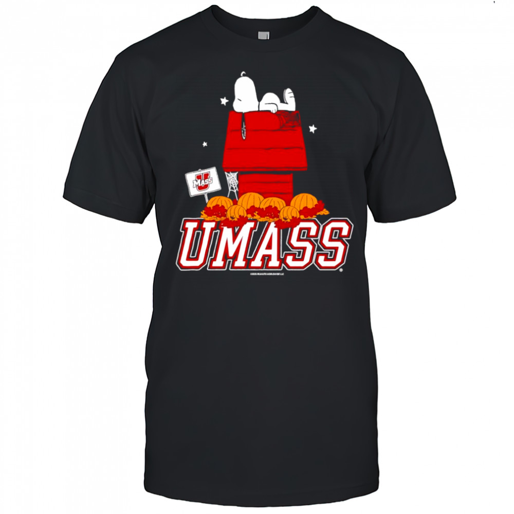 Peanuts X Umass Halloween Doghouse Shirt