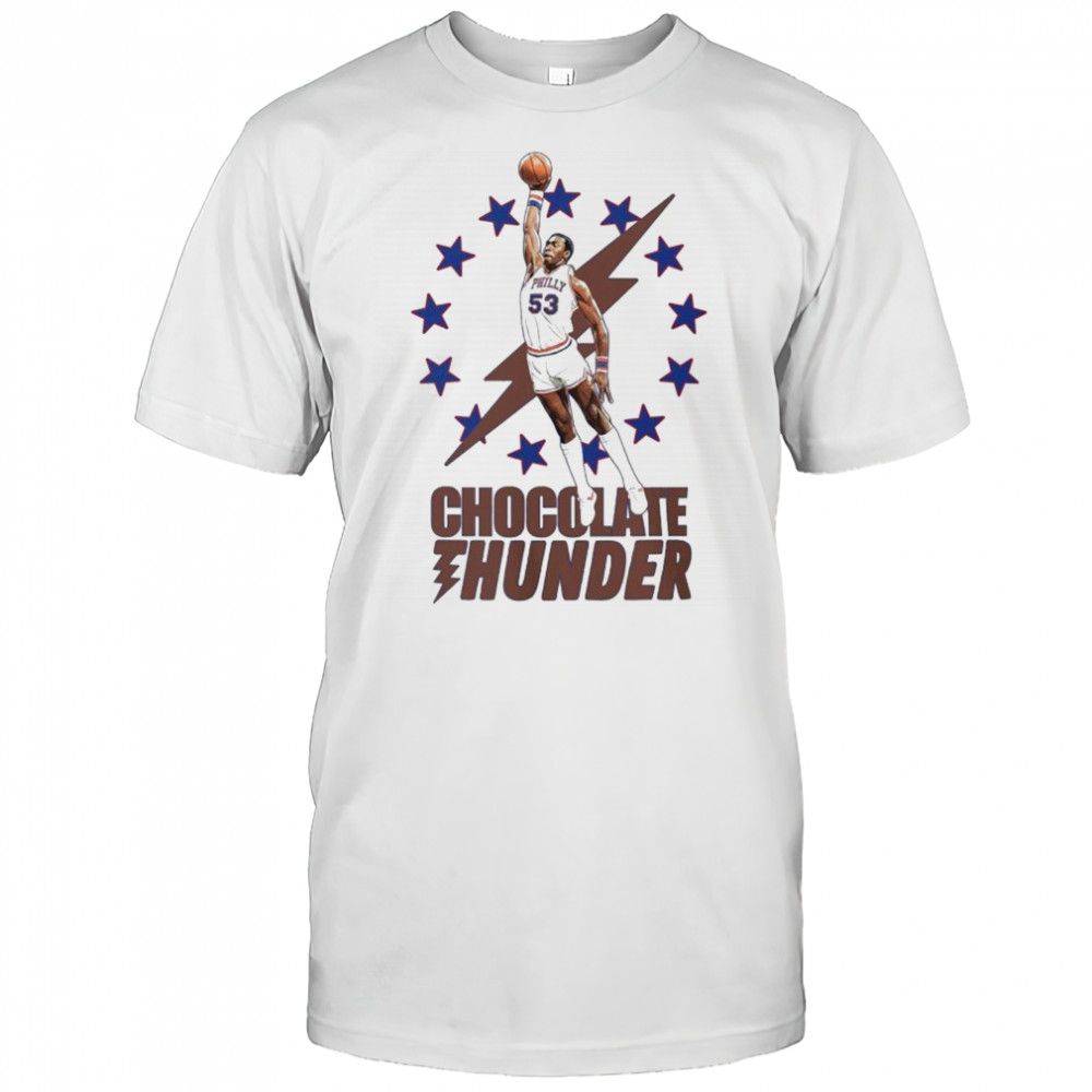 Philadelphia 76ers Philly Chocolate Thunder T-shirt