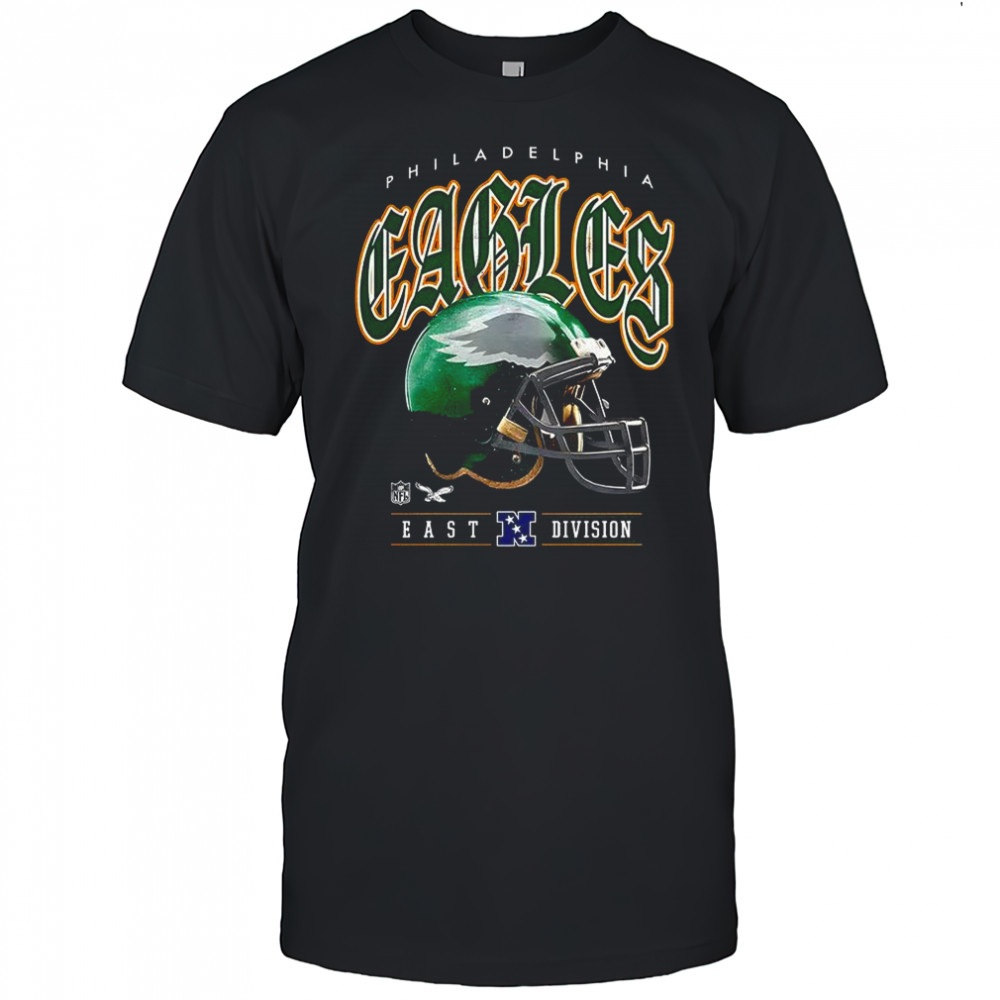 Philadelphia Eagles football East Division helmet shirt