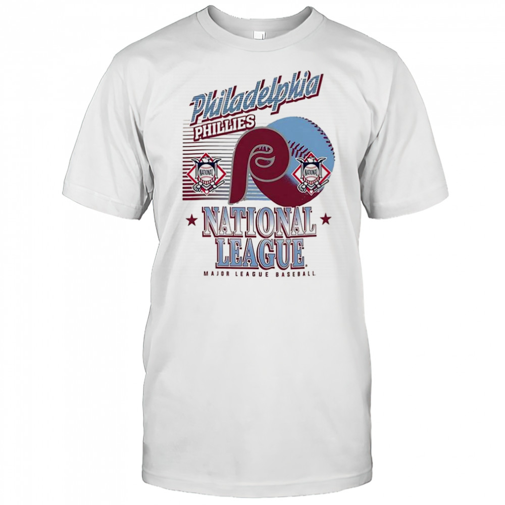 Philadelphia Phillies MLB American national league logo ball retro shirt