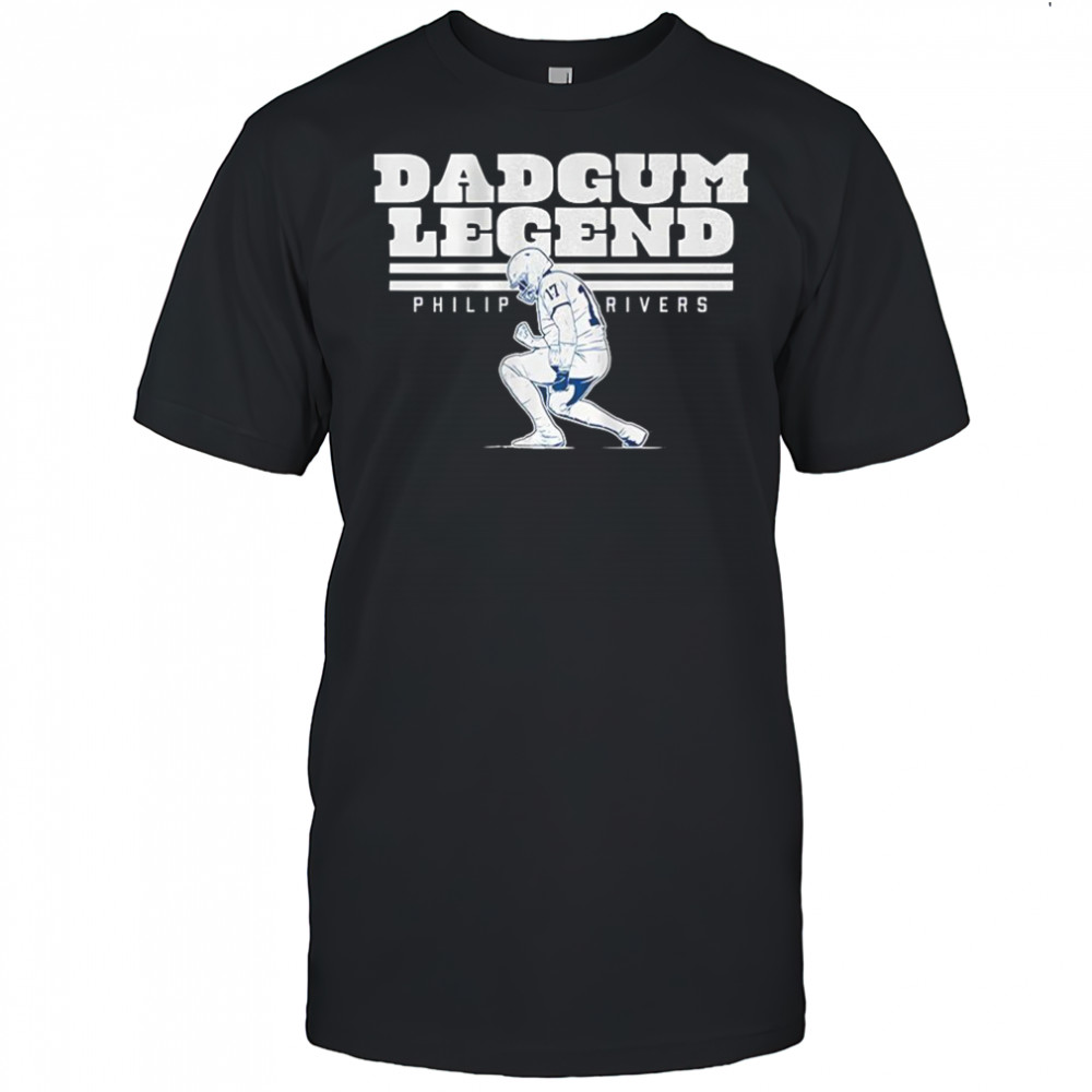 Philip Rivers celebration Indianapolis Colts football Dadgum Legend shirt