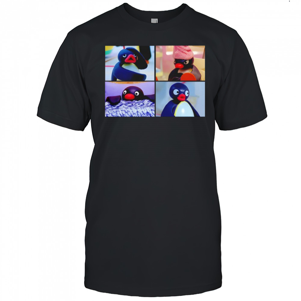 Pingu Moods cute shirt