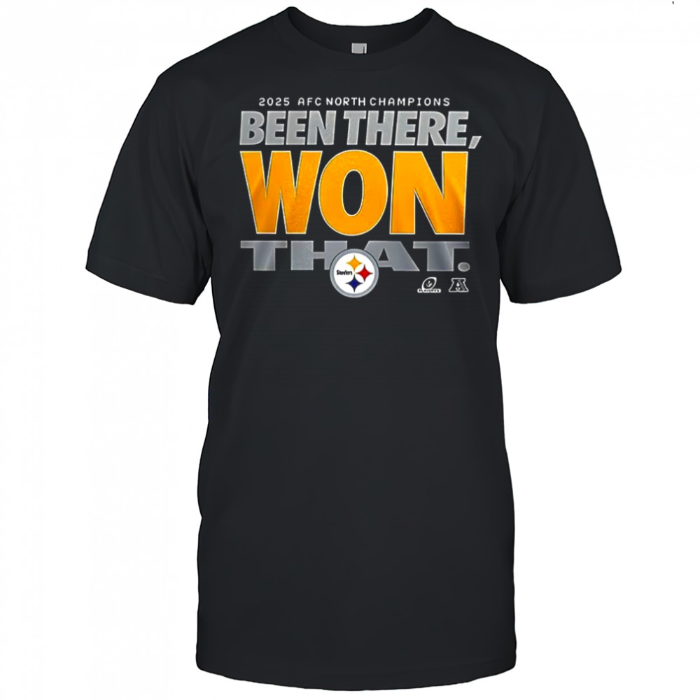 Pittsburgh Steelers 2025 AFC North Champions shirt