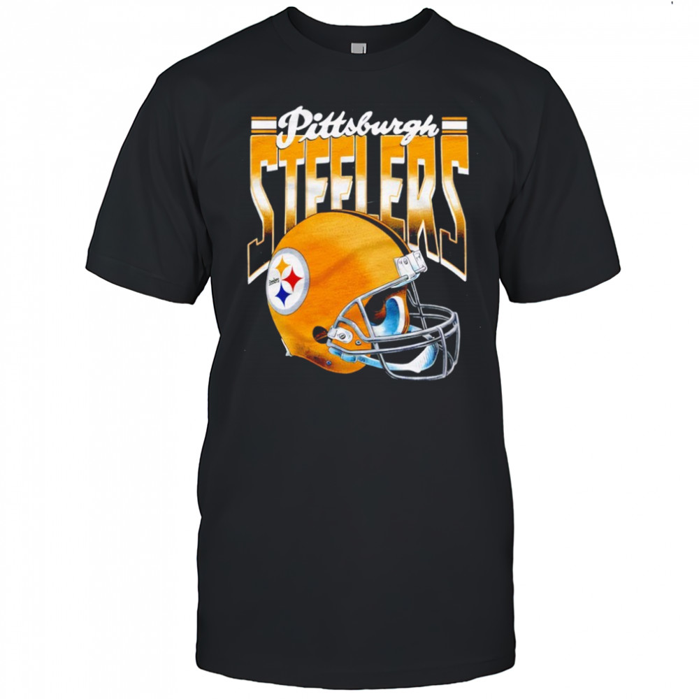 Pittsburgh Steelers Gradient Alt Helmet Shirt