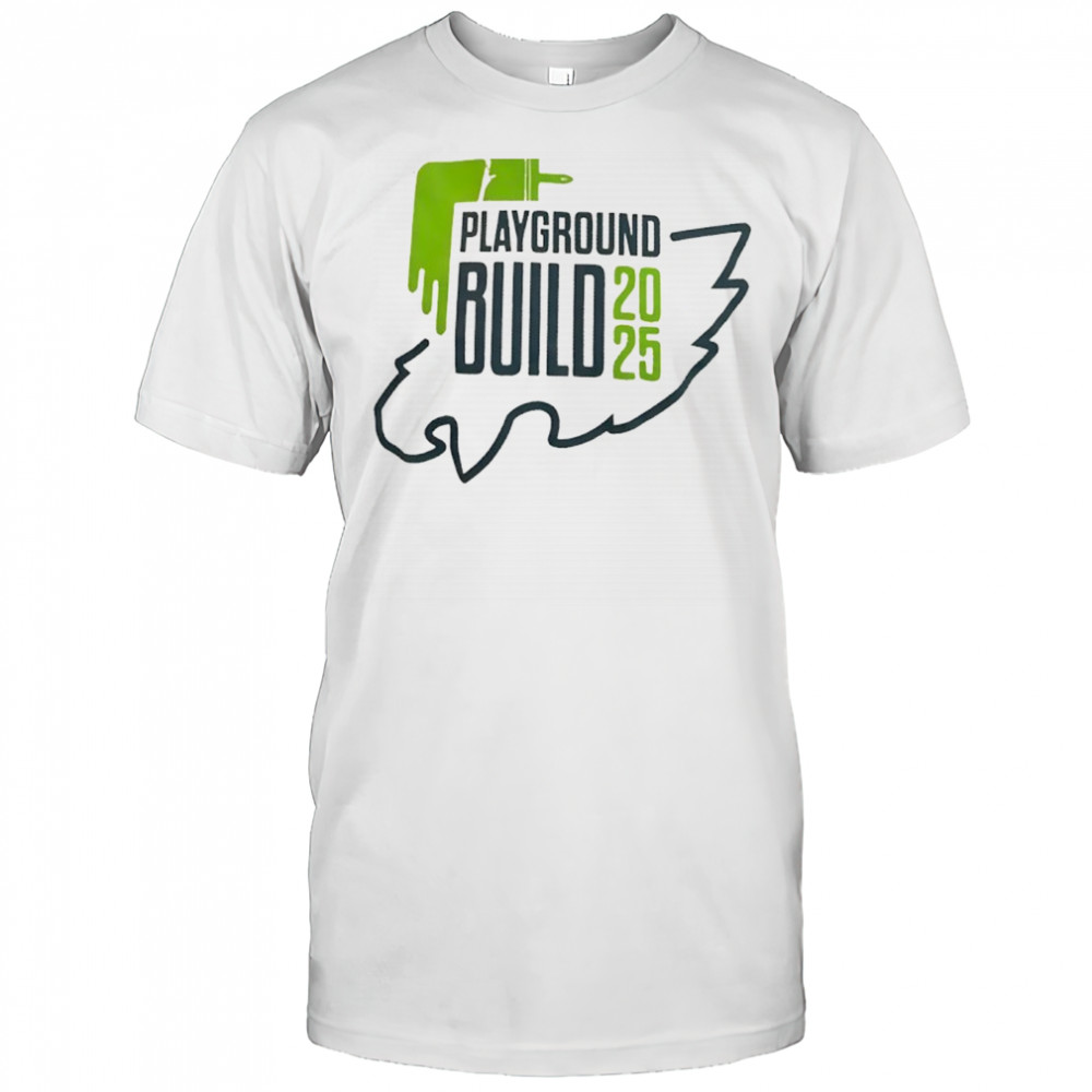 Playground build 2025 Philadelphia Eagles shirt