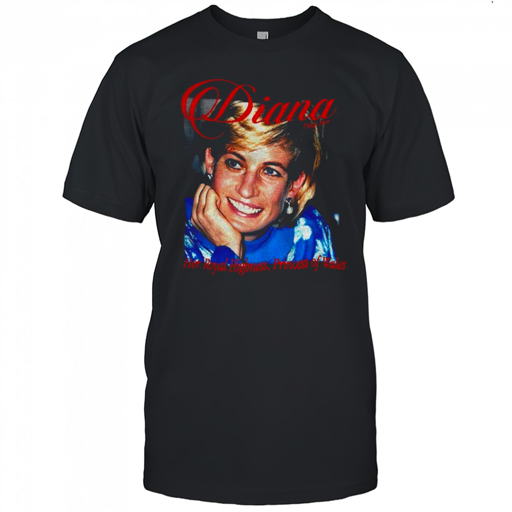 Princess Diana Moby fler royal highness princess of wales shirt