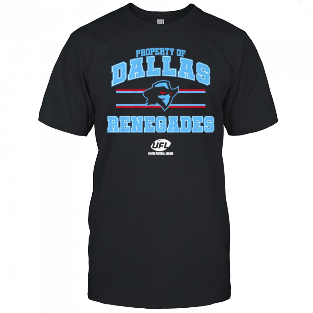 Property of Dallas Renegades United Football League Shirt