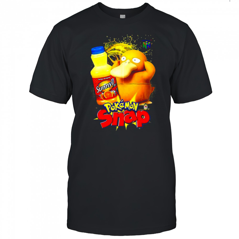 Psyduck Pokémon X Sunny D tangy original shirt