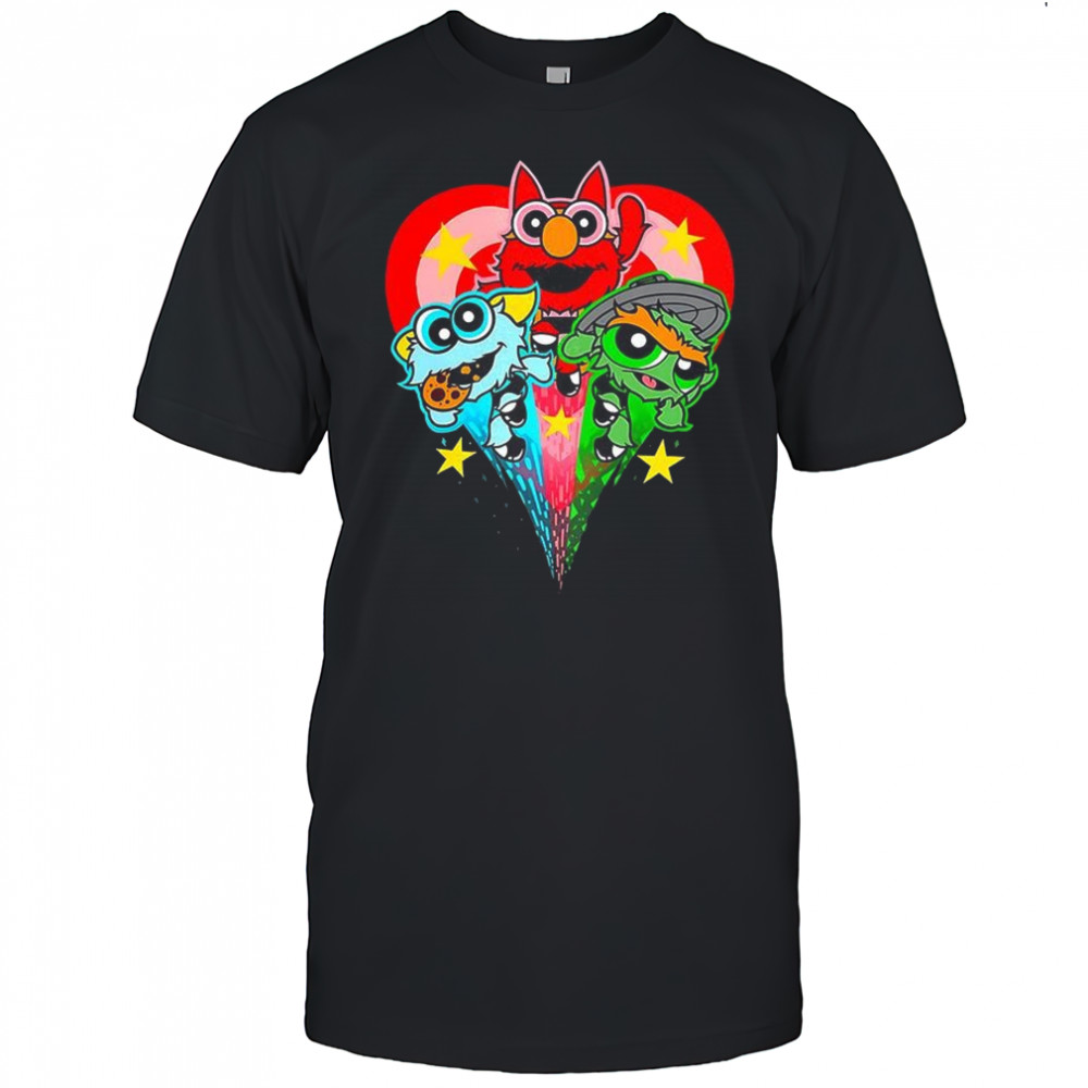Puppet Street boys The Powerpuff Girls parody shirt