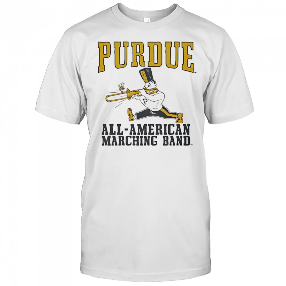 Purdue All American Marching Band mascot shirt