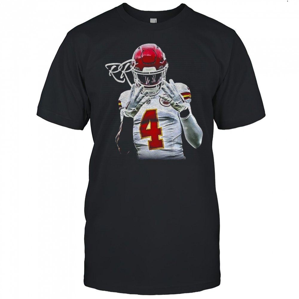 Rashee Rice posing Kansas City Chiefs NFL Football vintage signature shirt