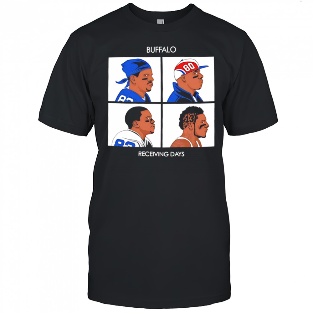 Receiving Days Buffalo players graphic shirt
