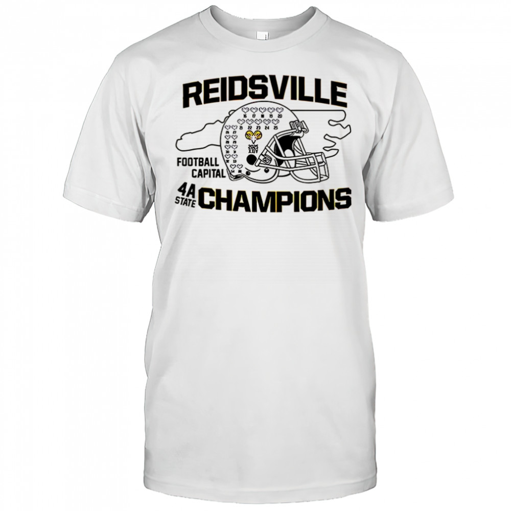 Reidsville Football 4A State Champions 2025 helmet shirt