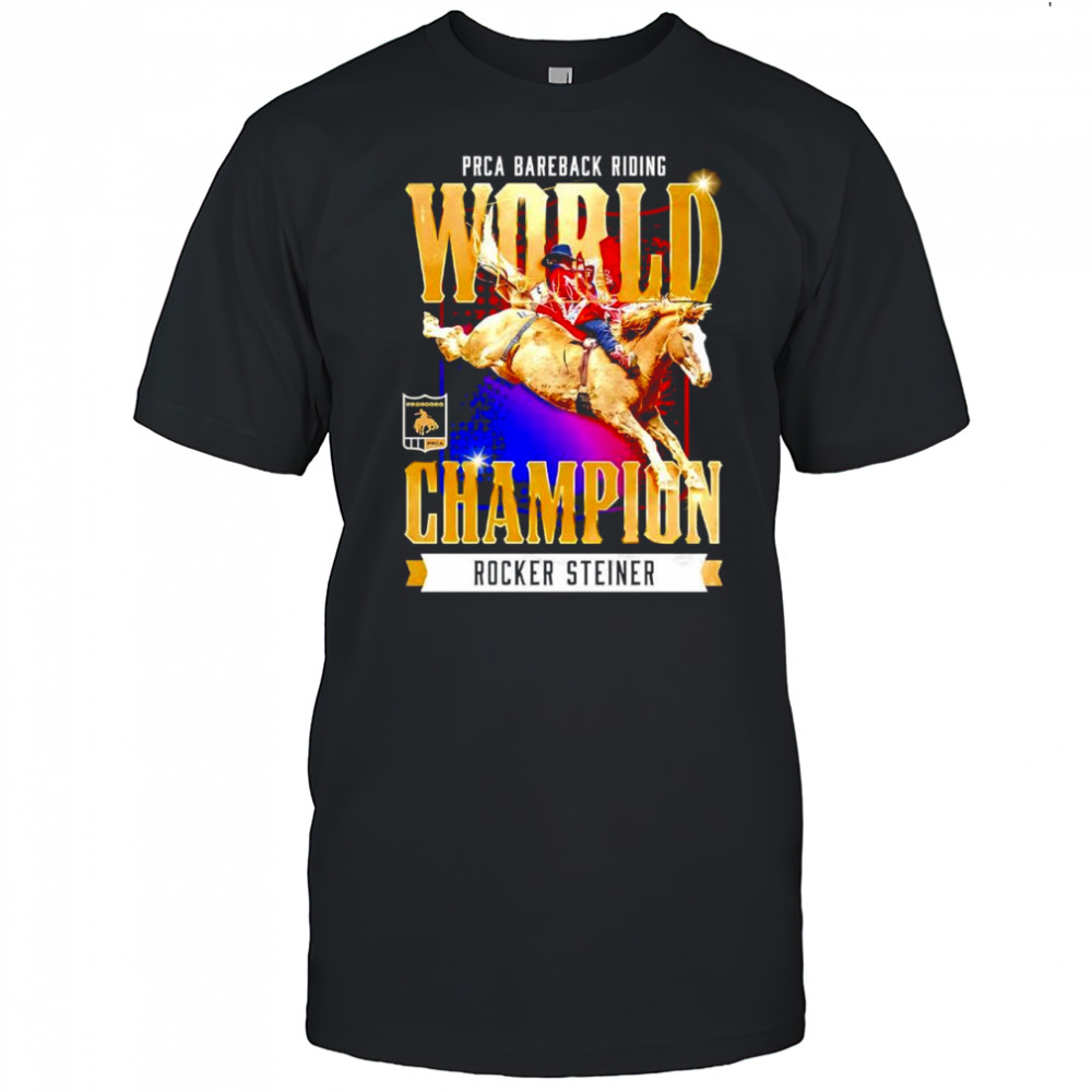 Rocker Steiner NFR 2025 PRCA bareback riding World Champion shirt