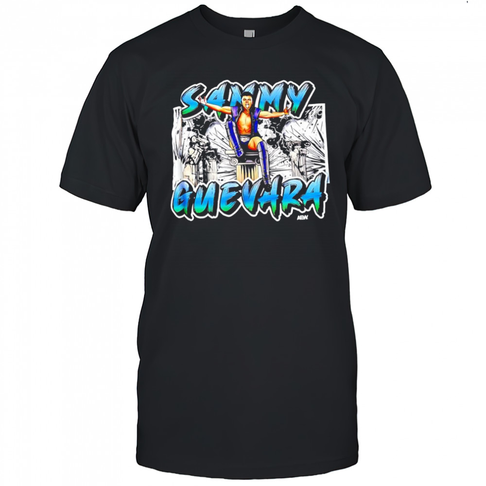 Sammy Guevara AEW wrestling graphic shirt