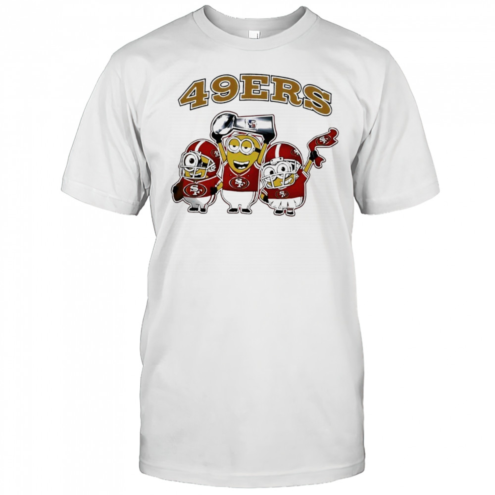 San Francisco 49ers Minions Celebrate Football Shirt