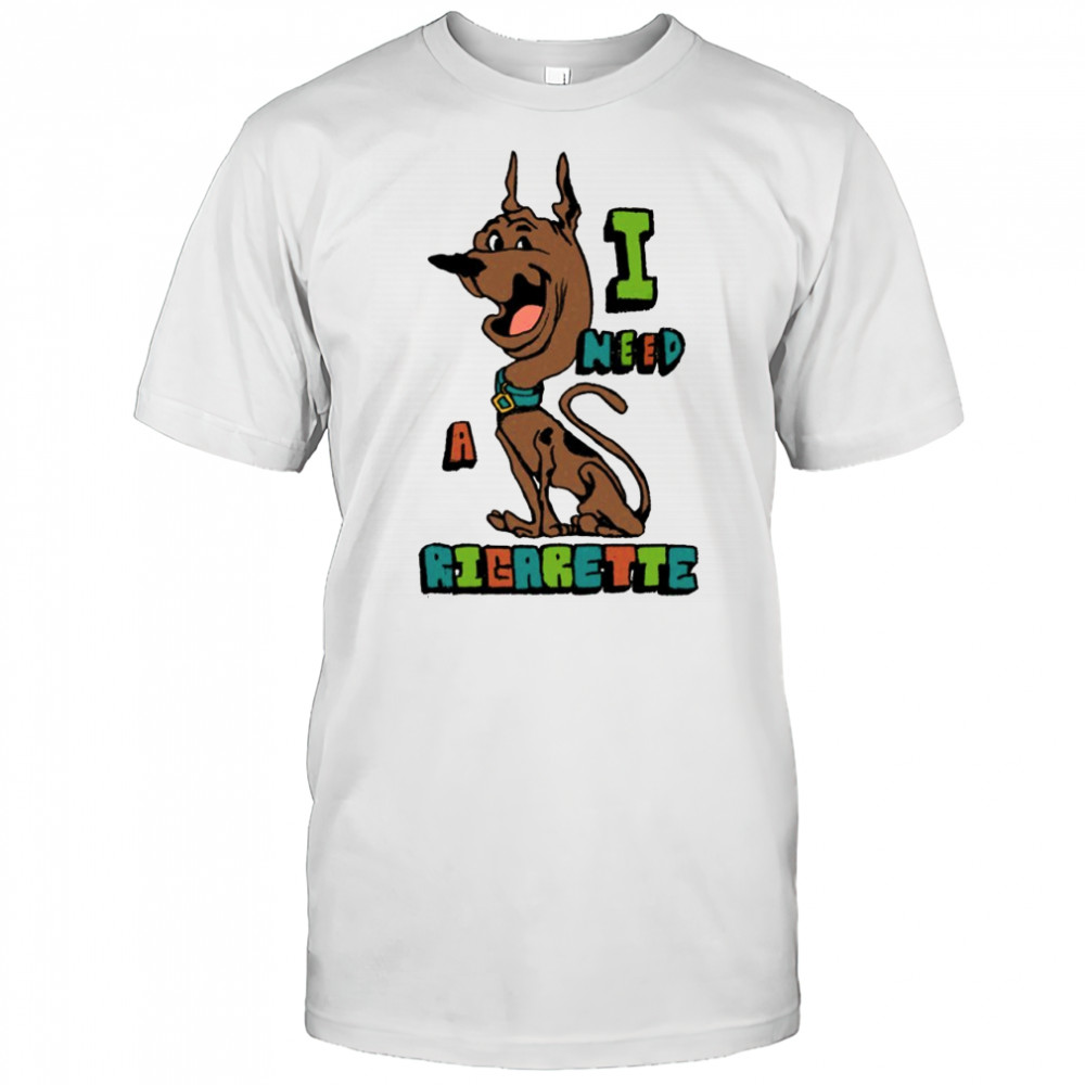 Scooby-Doo I need a cigarette shirt