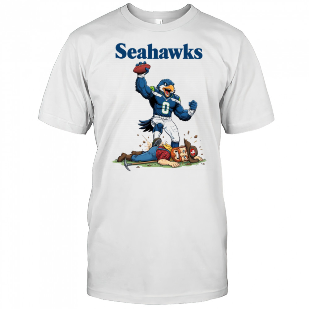 Seahawks themed t shirt