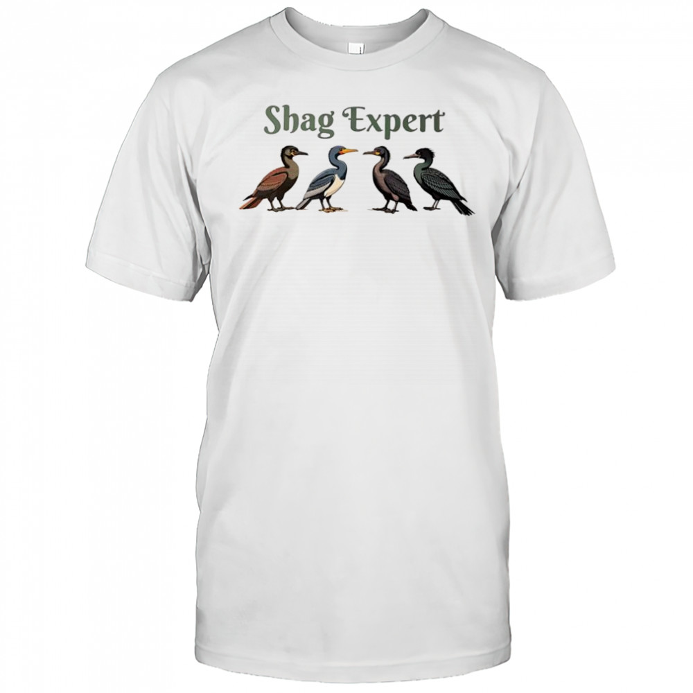 Shag expert cormorant love animals shirt