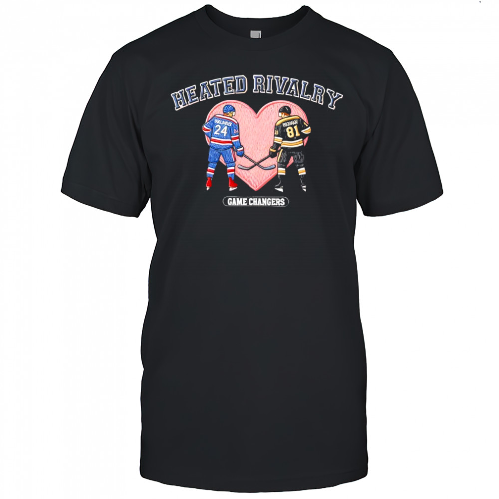 Shane Hollander and Ilya Rozanov Heated Rivalry game changers T-shirt