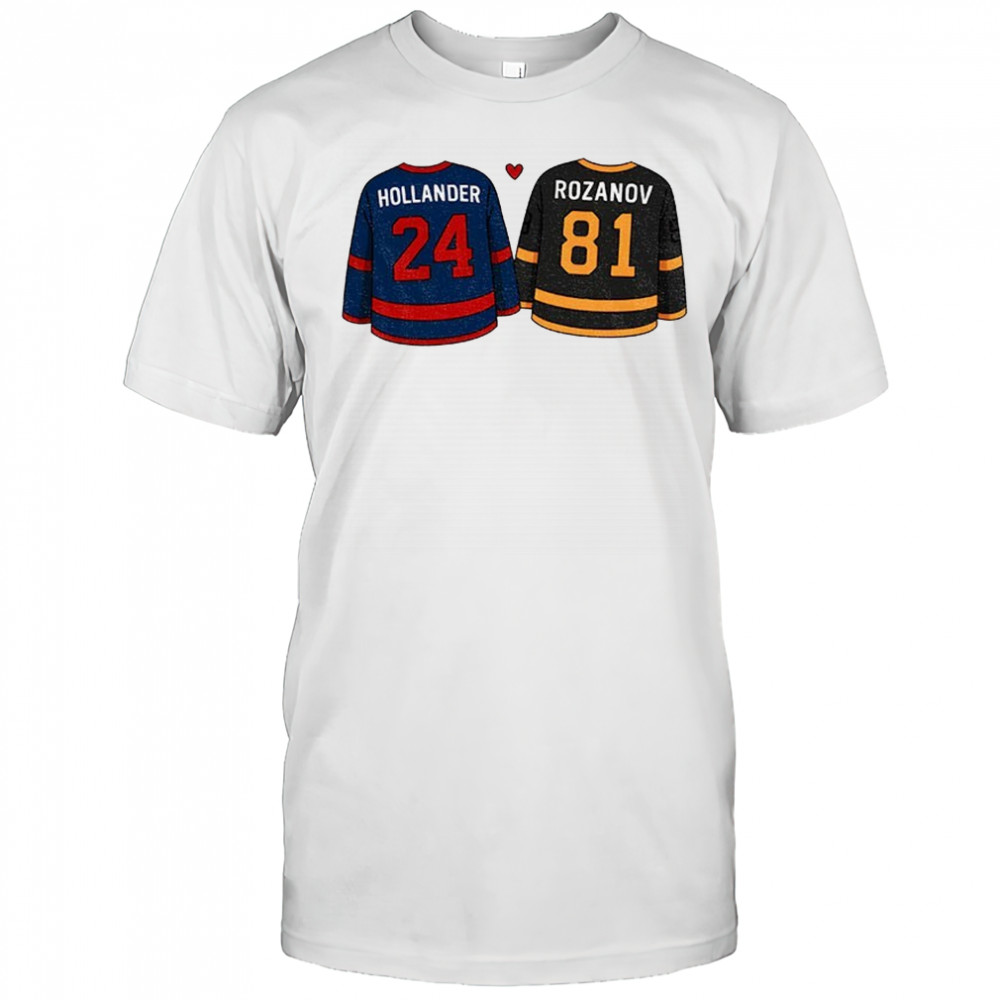 Shane Hollander Ilya Rozanov Heated Rivalry Hockey lovers shirt