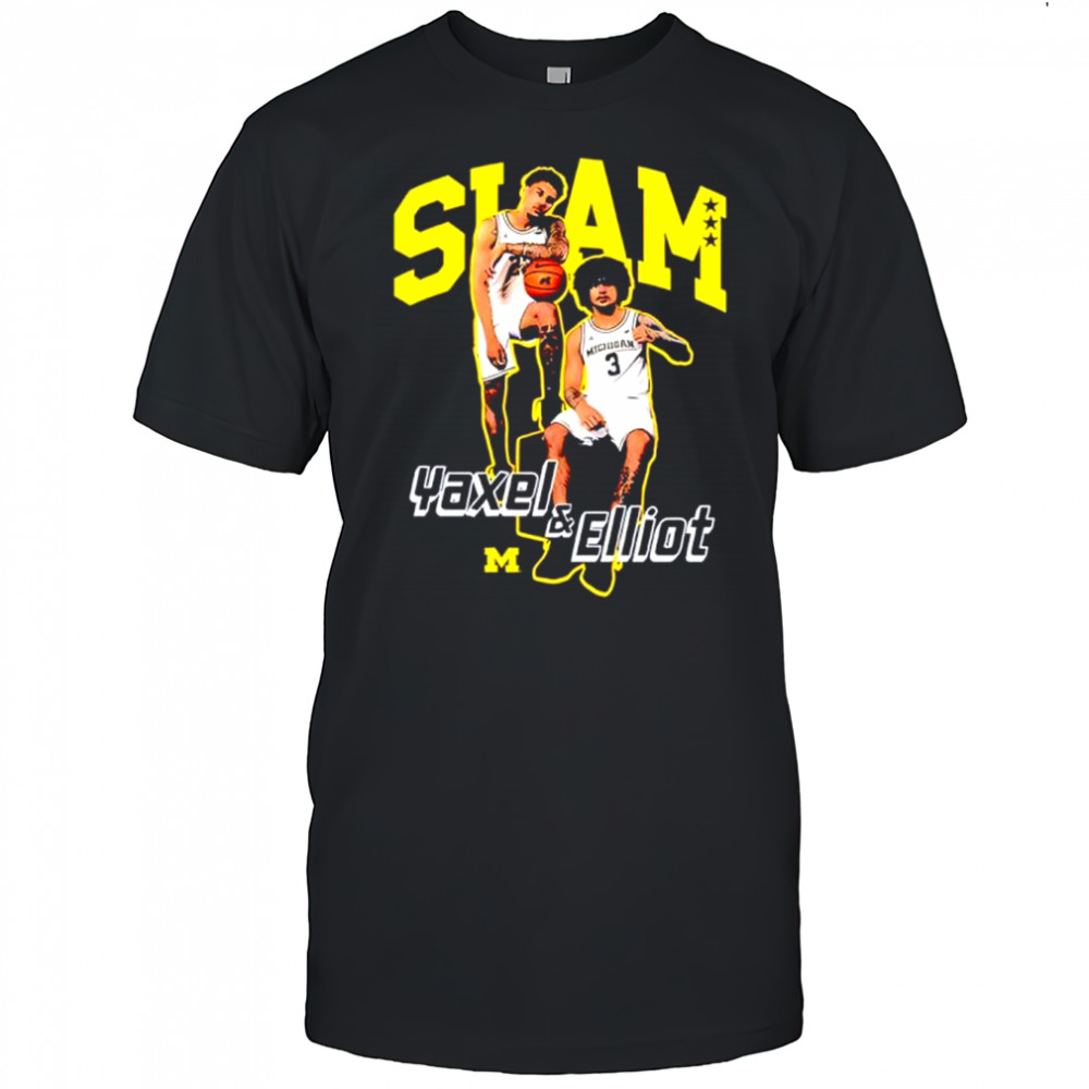 SLAM Yaxel & Elliot Michigan jersey shirt